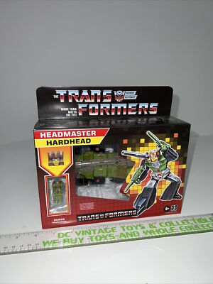 Transformers The Headmasters HARDHEAD Action Figure New Reissue  