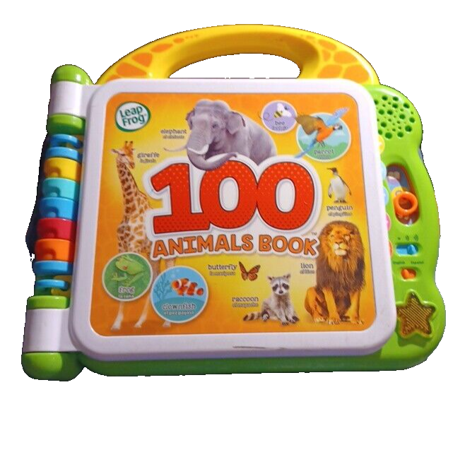 Leapfrog 100 Animals Learning Book Toy English Or Spanish Touch