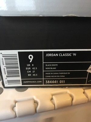 air jordan classic 91