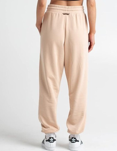 Adidas Women's Size XL Nude Drawstring Pocket At Side Logo Logomania Sweatpants - Picture 2 of 3