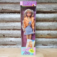 Vintage Steffi Love Lifestyle Poseable Doll 90s Barbie Size Fashion Simba Brand
