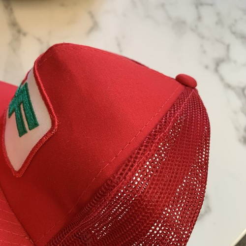 Vintage CF Freight Consolidated Freightways Red Mesh Patch SnapBack Trucker Hat - Picture 13 of 14
