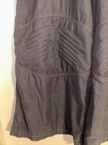 Vintage Kikwear Nylon Wide Leg Baggy Cargo Pants Pads Skater Rave Grunge Y2K 34 - Picture 7 of 14