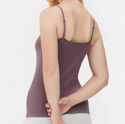 Primark Ladies Womens Stretch Cami Vest Strap Black White 2XS S M L XL 2XL Multi - Picture 13 of 32
