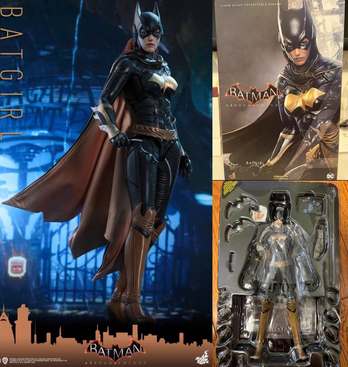 HotToys VGM40 1/6 SCALE Batman Arkham Knight Batgirl Action Figure