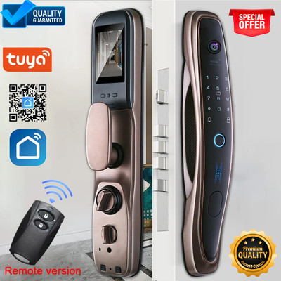 Tuya App Smart Digital Door Lock WiFi Biometrical Fingerprint Unlock Password