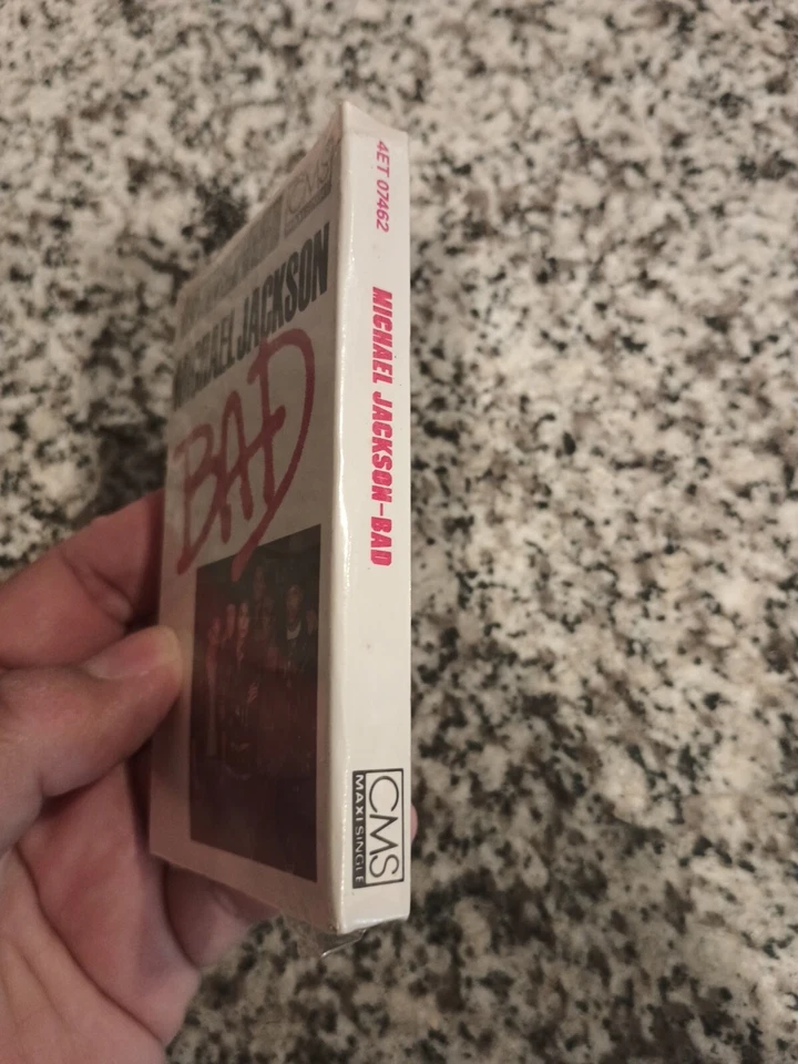 MICHAEL JACKSON-Bad Cassette Maxi Single - Image 4 of 4
