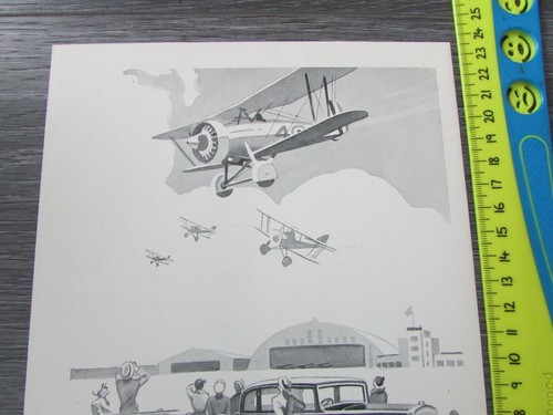 1920's Redline the Super Petrol Plane Sailing Original Period Magazine Advert - Picture 4 of 7
