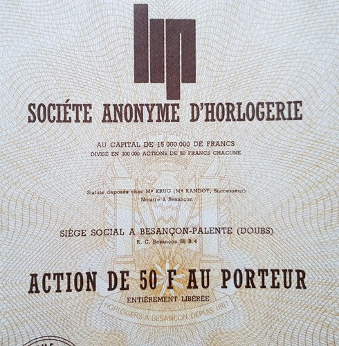 Dépt 25 - Besançon Palente - Déco Très Célèbre Société d'Horlogerie LIP de 1968 - Picture 2 of 2