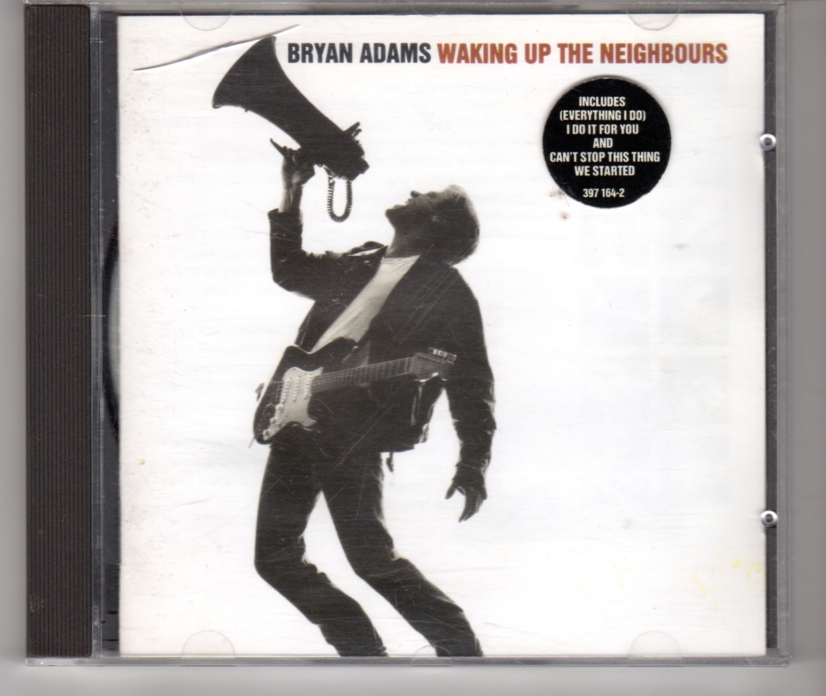 (HG894) Bryan Adams, Waking Up The Neighbours - 1991 CD