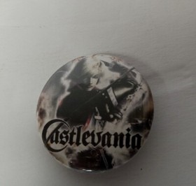 Spilla pulsante Castlevania vintage anni 90 pinback Konami NES videogioco Nintendo