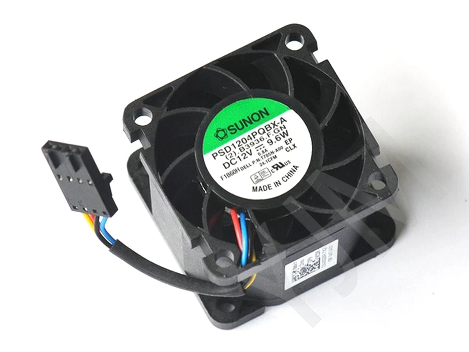 NEW IN BOX SUNON PSD1204PQBX-A DC12V 9.6W 0.8A 4028 Server Fan Very High Speed - Image 3 of 4