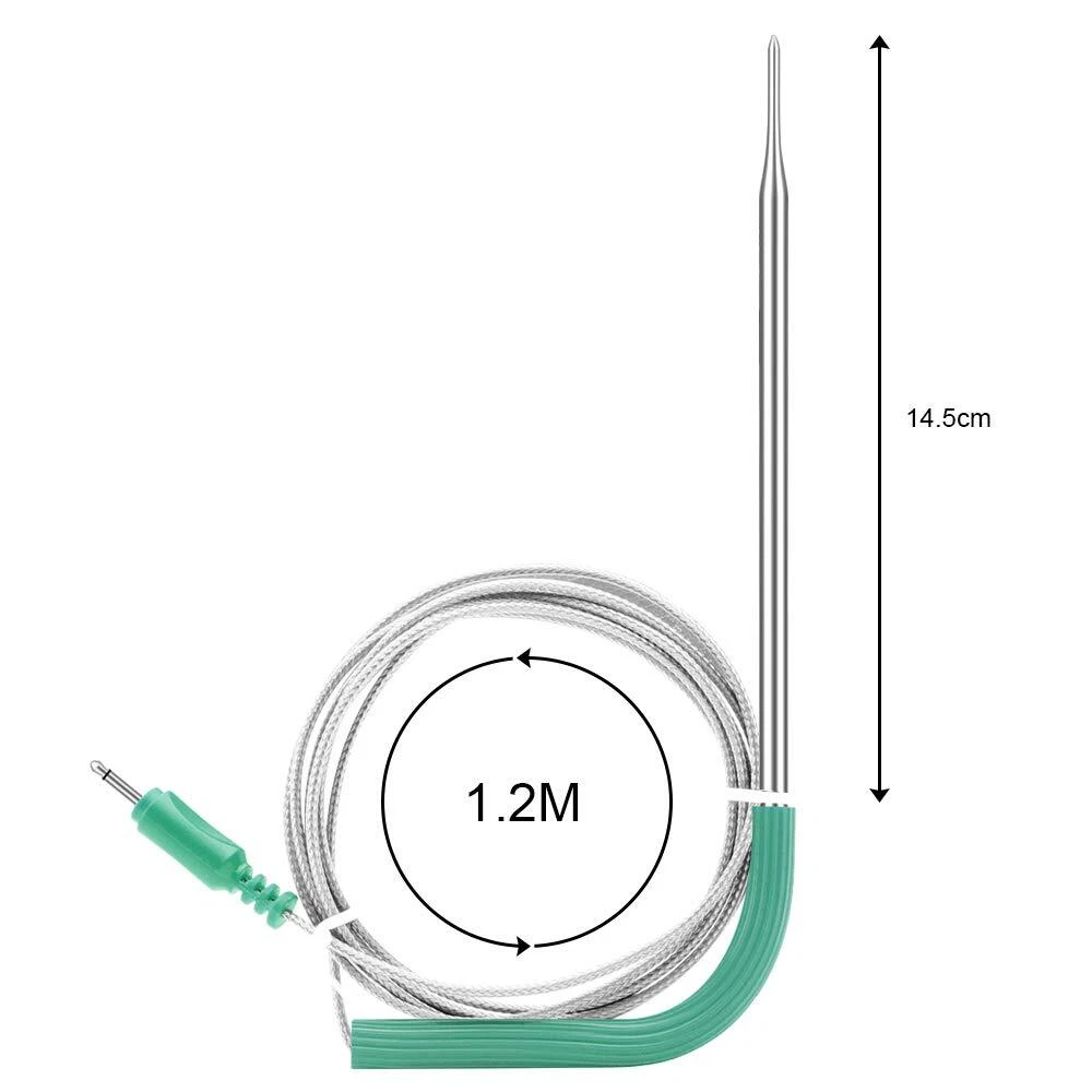 WiFi Meat Thermometer IBBQ-4T Colored Probe 4-Pack Kit only with Meat Thermom...