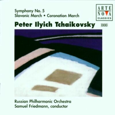 TCHAIKOVSKY SYMPHONY 5 SLAVONIC & CORONATION MARCH FRIEDMANN RPO CD NEW SEALED