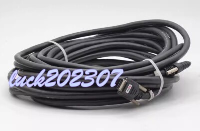 1PC used Camera Link data cable mdr26 small port with POCL power supply 10m #YY