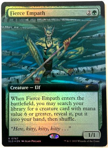 MTG Fierce Guardianship (Rainbow Foil) Secret Lair Pixel Perfect