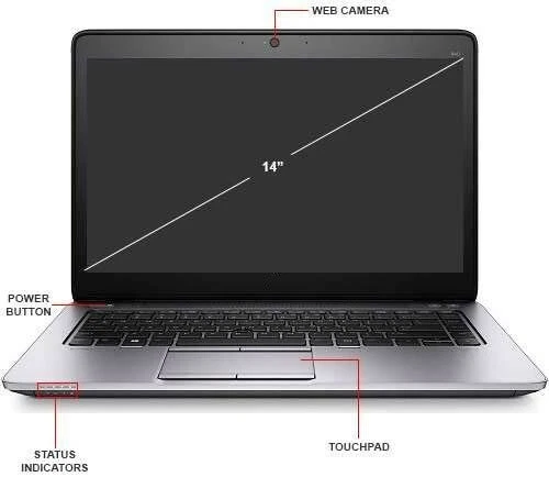 HP EliteBook 840 G2 · i5-5200U · 12GB · 128GB, foto 3 de 5