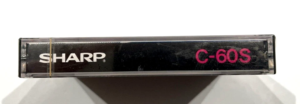 SHARP C-60S Vintage Audio Cassette Cinta en Blanco Sellada Hecho en Japón Tipo I Foto 3 de 3