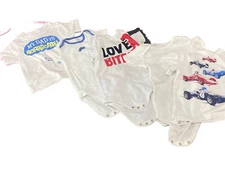 Casual Multi brands Mixed Lot of Baby Boys Clothes 5 Pcs 1 Year Old- 12 Months