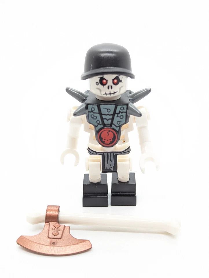 LEGO Ninjago Golden Weapons: Chopov with Helmet (njo005) 2259 Skull Motorbike — 第 3/4 张图片