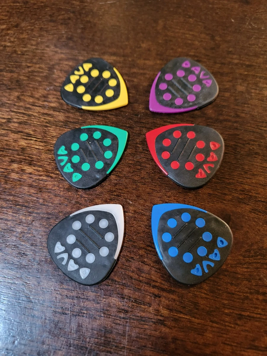 DAVA Médiators Grip Tips Nylon Sachet de 6 - Médiators