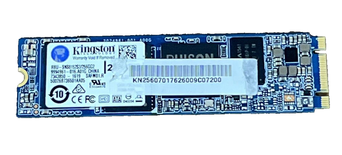 256GB Kingston RBU-SNS8152S3/256GG2 SSD M.2 22x80mm Notebook