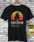 The Dadalorian Funny Fathers Day Gift T-Shirt best dad movie meme fatherhood tee
