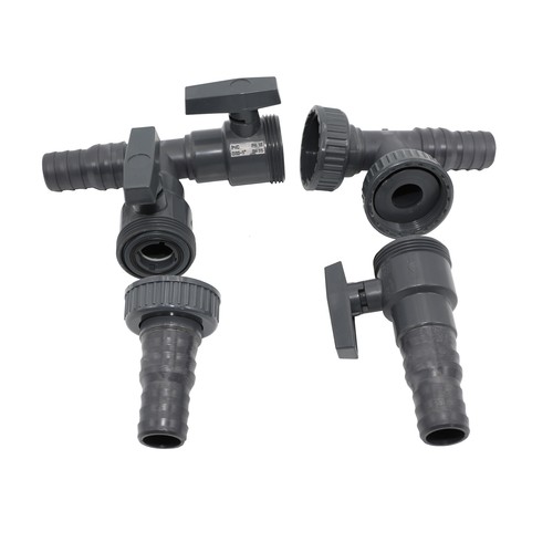 HAF® 3 Wege Solarweiche 4-teilig Bypass für Pool Pumpe Solar Heizung Wärmepumpe - Bild 2 von 7