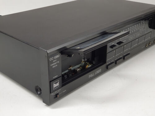 Doble CC1280 Tape Deck rareza vintage gama alta defecto como piezas de repuesto decoración - Imagen 3 de 15