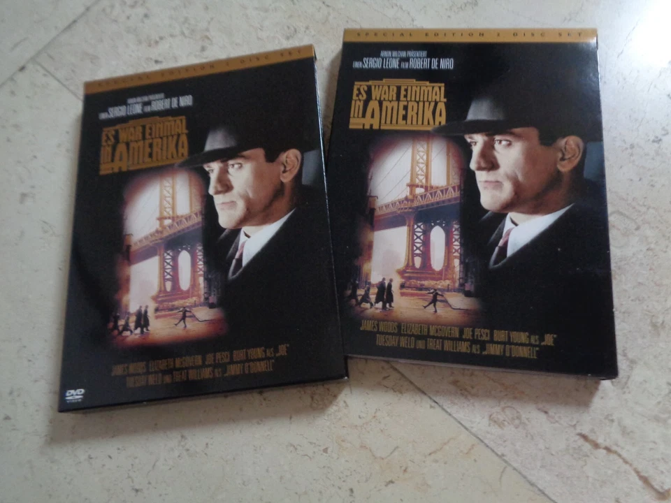 ONCE UPON A TIME IN AMERICA Sergio Leone OOP 2Disc BluRay DIGIPAK + BOOK set DVD - Image 3 of 4