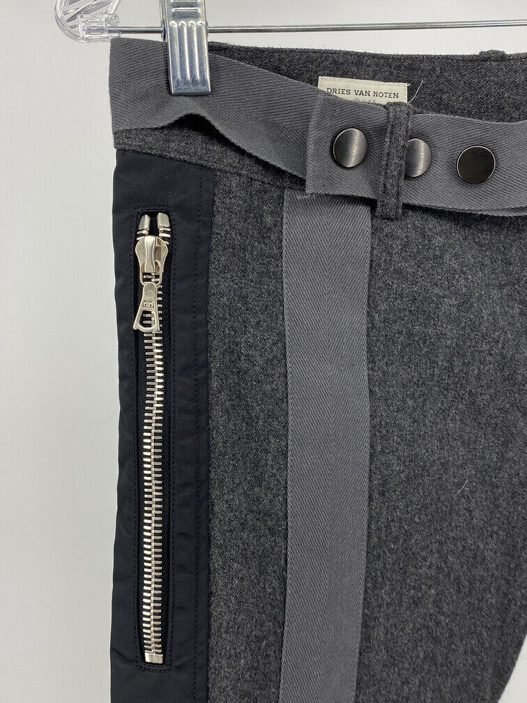 Dries Van Noten AW14 Zipper Pants size 48 Rare GRAIL