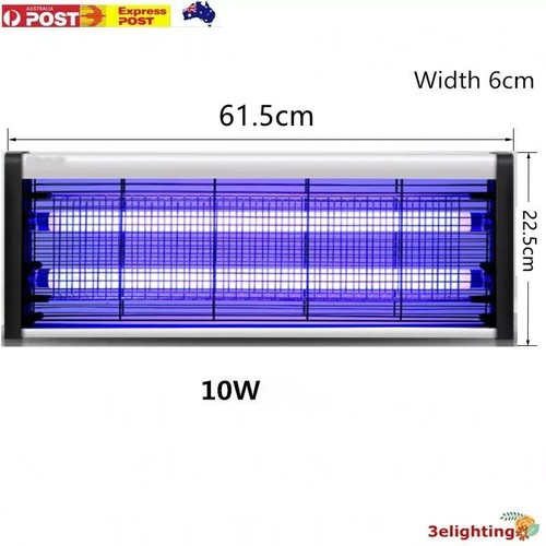 40W Electric UV Mosquito Fly Insect Pest Killer Bug Zapper Trap Lamp In/outdoor - Picture 10 of 11