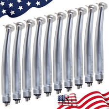 1-10pcs SANDENT NSK PANA MAX Style Dental High Speed Handpiece Push Button 4Hole