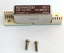 Kenwood YK-88CN-1 narrow CW filter 250Hz - EXCELLENT!