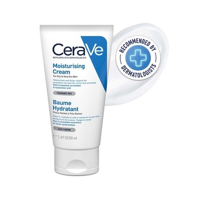 CeraVe Moisturizer Cream For Dry Skin 50ml