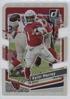2023 Panini Donruss Press Proof Silver Die-Cut 19/75 Kyler Murray #1 10w8