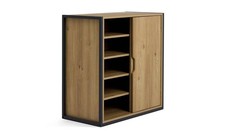 Loft Living Shoe Storage Cabinet Oak Hallway Entryway Furniture Organiser