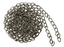 200 X 10-ft Hobby And Craft Twist Chain, 0.07 Diameter, Twist Link Chain With...
