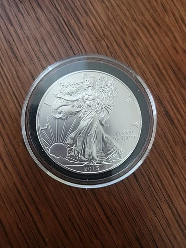 2015 American Silver Eagle 1 oz .999 Fine Silver BU Uncirculated w/ Certificate