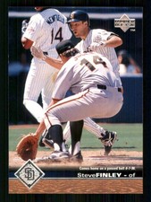 1997 Upper Deck #165 Steve Finley San Diego Padres 66991