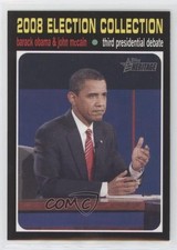 2009 Topps American Heritage Barack Obama & John McCain #146 y8f