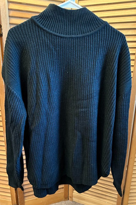 Nevstudio Knit Black Sweater NWOT Size L
