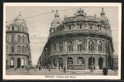 Ansichtskarte Genova, Palazzo della Borsa 