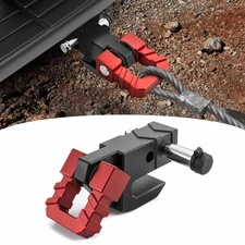 Hitch Slider, 2" Receiver Hitch Skid Protection+D Ring Shackle for Pickups Truck