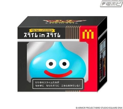McDonald's Dragon Quest Slime in Slime Matryoshka doll Accessory Case Japan New
