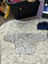 Tiny Twinkle Mess Proof Baby Bib, Full Sleeve Bib Outfit, Waterproof Bib 