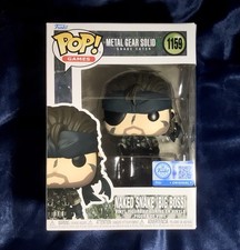 Funko Pop! Metal Gear Solid 1159 Naked Snake Big Boss Exclusive + Protector