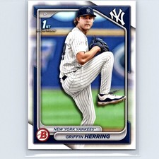 2024 Bowman Draft Griffin Herring #BD-173 New York Yankees