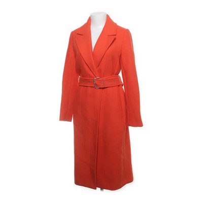 H&M, Mantel, Damen, Größe: 36, Orange, Polyester/Viskose/Wolle, Einfarbig #5wx