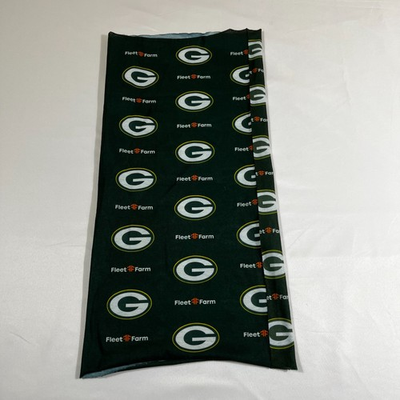 #ad Green Bay Packers Fleet Farm Neck Gaiter Scarf Face Cover Gorpcore Outdoor Green $5.99